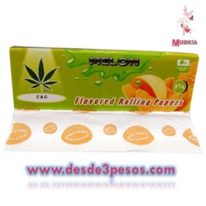 Papel para Cigarro C & G Sabor MELON Sobre con 50 sabanas