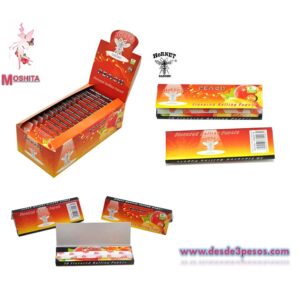 Papel para Cigarro HORNET Sabor DURAZNO PEACH Sobre con 50 sabanas