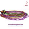 Paquete con 12 Collares de Bolitas Cromadas 6 colores 36cm - Foto 2