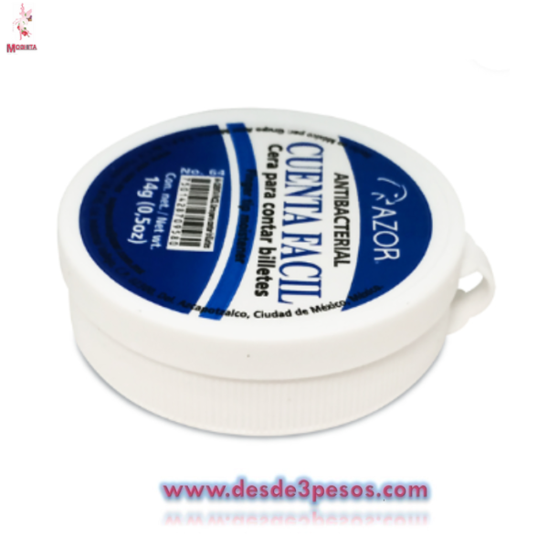 AZOR Antibacterial CUENTA FACIL Para contar billetes 14g. - Imagen 2