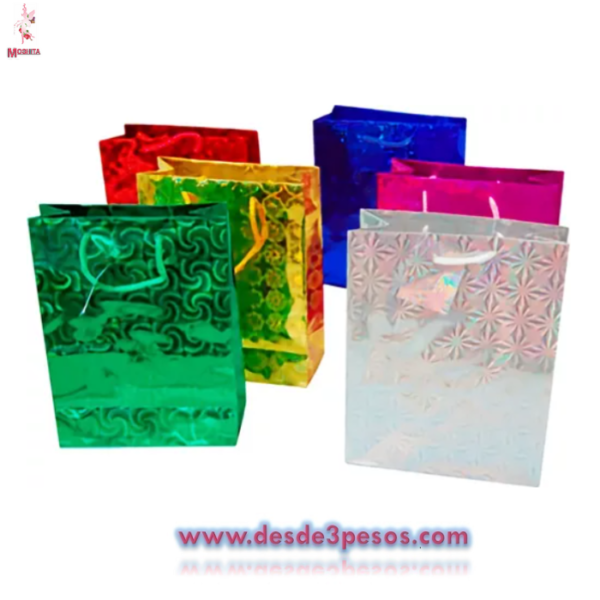 Bolsa de Regalo con Holograma Grande 29 x 38 cm - Imagen 2