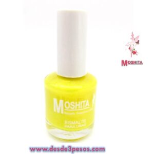 Esmalte Moshita Amarillo Neon 15ml.