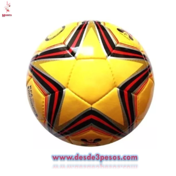 Balon para Futbol en colores Varios Modelos Diferentes 16cm. Aprox. De Diametro - Imagen 4