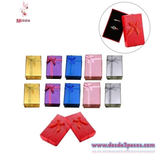 Paquete con 24 Cajas de Regalo para pulsera/reloj colores 5 x 8 cm - Imagen 6