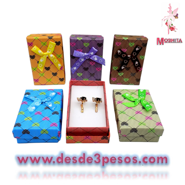 Paquete con 24 Cajas de Regalo para pulsera/reloj colores 5 x 8 cm - Imagen 5