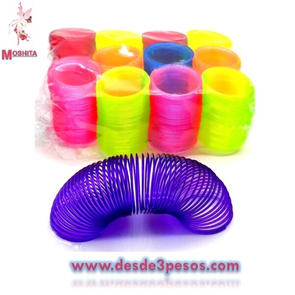 Bolsa con 12 Gusanos de Plastico en colores 3cm de Diametro - Imagen 2
