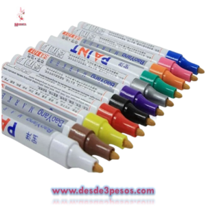 Caja C/12 Maracadores para escribir en superficies como vidrio papel plástico metal madera y porcelana etc.