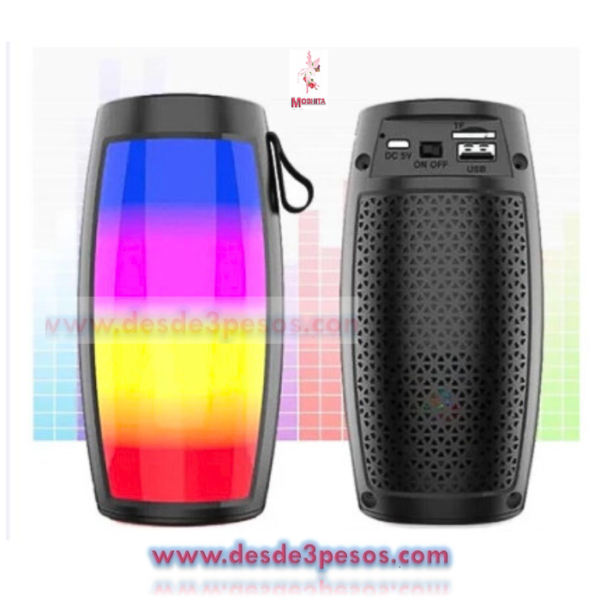 Altavoz Portátil, Altavoz Inalámbrico TWS modelo: RD017 15 X 6.5 cm. - Imagen 2