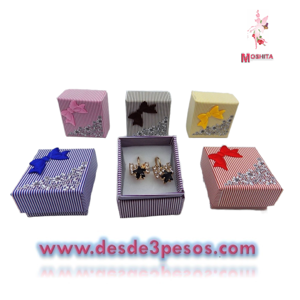 Paquete con 24 Cajas de Regalo Para Anillo en colores 5 x 4.5cm. - Imagen 7