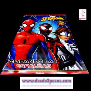 Libro Para Colorear 16 Paginas para Colorear 26.5 x 20 cm. SPIDER-MAN