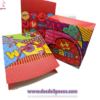Bolsa de Regalo en forma de caja GRANDE, decorada de San Valentín con Diseños Diamantados 36 x 27 cm. - Foto 1