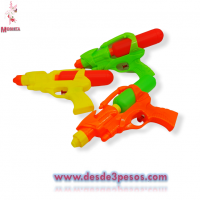 Pistola de Agua en colores Neon 26 x 15cm.
