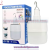 Foco Led Portatil Recargable, Solar 12W. 17 X 9 cm. MEGALUZ EM04W24 - Foto 1