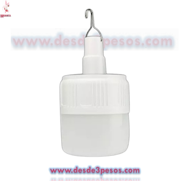 Foco Led Portatil Recargable, Solar 12W. 17 X 9 cm. MEGALUZ - Imagen 3