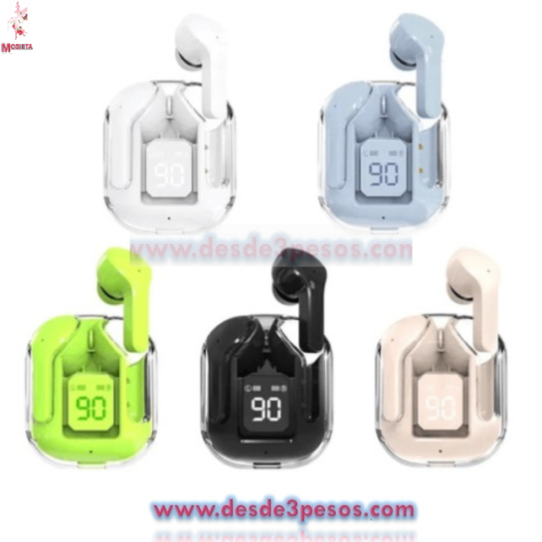Audifono Inalambricos FX  Bluetooth EAR-¡114BT en colores 5 x 4 cm.