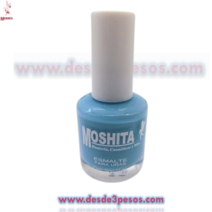 Esmalte Moshita en color Azul Pastel   15ml.