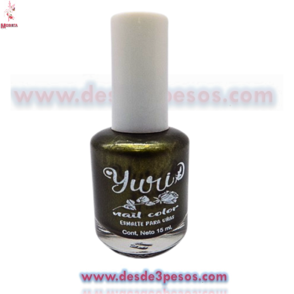 Esmalte Moshita en color Verde Oliva   15ml.