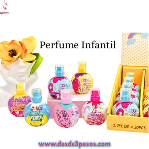Perfume de Bola  Infantil Aromas Citricos y Frutales 50 ml.