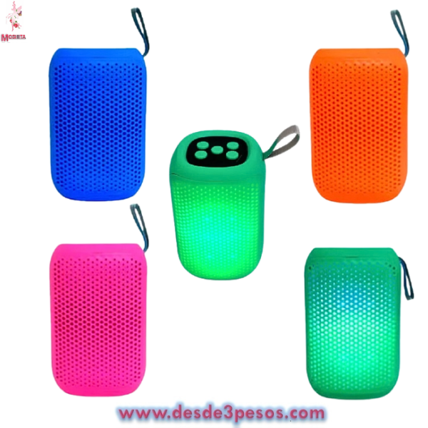 Bocina Radio FM/Reproductor Link bits Mod: RFR-320 12 x 7 cm.  Incluye cargador - Imagen 2
