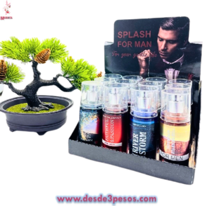 Spray Corporal BODY SPLASH FOR MAN  diferentes aromas PARA Caballero 88ml.
