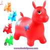Montable Unicornio Inflable Saltarin con Sonido en colores y estampado 57 x 49cm. Aprox. De plastico grueso - Foto 4
