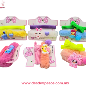 Blíster de Par de Ligas con figura al centro varios modelos como foto 10 x 8 cm. Medidas de blíster