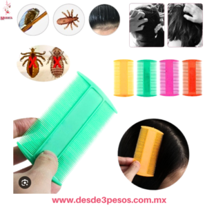 Paquete con 12 piezas de Peine Para Quitar Piojos.