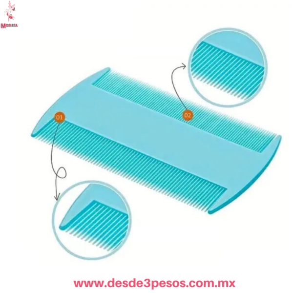 Paquete con 12 piezas de Peine Para Quitar Piojos. - Imagen 2
