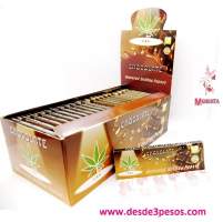 Papel para Cigarro C & G, CHOCOLATE 4.5 x 7.5cm. 50 hojas