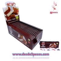 Papel para Cigarro HORNET Sabor CHOCO COCO Sobre con 50 sabanas
