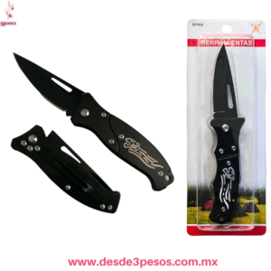 Navaja Plegable MOSHITA Pantera Negra con Clip – Diseño Felino Distintivo 15 x 3.5 cms JF968