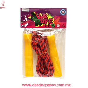 Cuerda para Saltar Infantil con mango de esponja (Aprox. 2.1m) UQ-J003-02