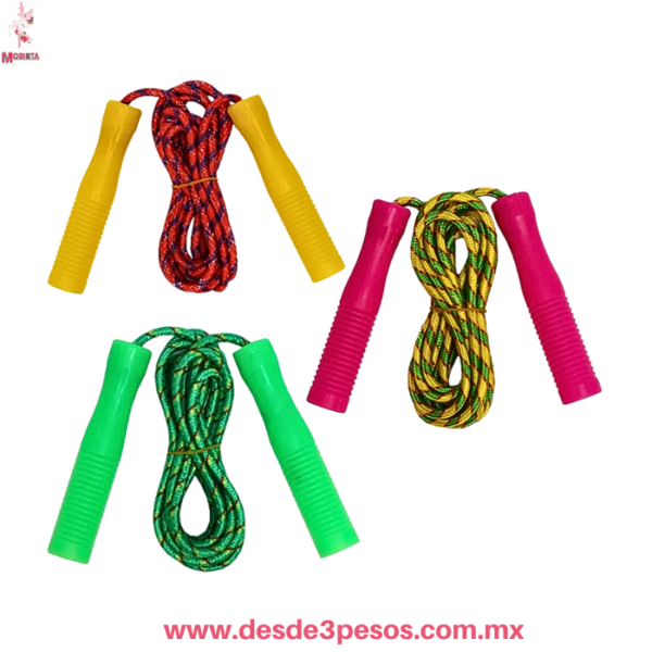 Cuerda para Saltar Infantil con mango de esponja (Aprox. 2.1m) UQ-J003-02 - Imagen 2