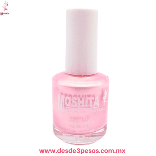 Esmalte de Uñas Moshita Perla Rosado , 15 ml - Imagen 2