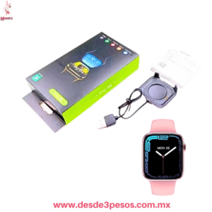 Reloj Inteligente Smartwatch S8 Pro Rosa | Llamadas Bluetooth y Carga Magnética REF:903579
