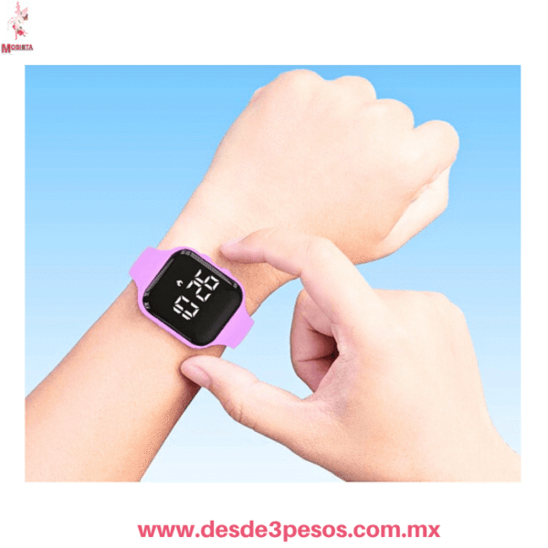 Reloj Digital Touch Watch | Correa de Silicona | Varios Colores | Caja 4cm REF:902048 - Imagen 2