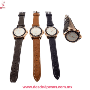Reloj Casio Clásico Quartz para Hombre | Caja Oro Rosa y Correa de Piel 5cm, diametro REF:903587