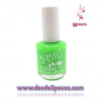 Esmalte para Uñas MOSHITA color VERDE PASTEL 15ml