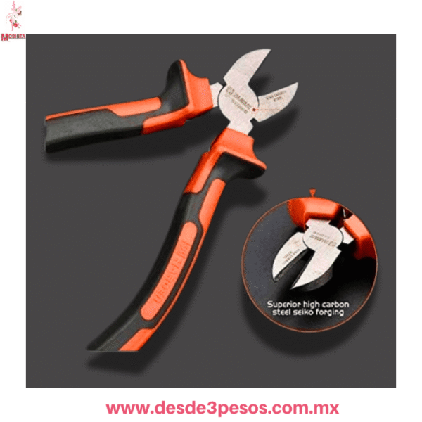 Pinzas de Corte Diagonal 6" Harden Profesional de Alta Palanca 16 x 5 cm. DH63