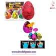 Huevo Jumbo de dinosaurio en Blister en colores 7cm