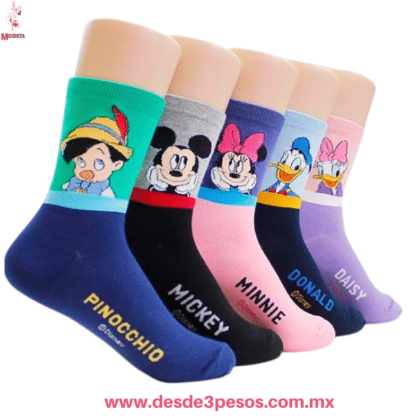 Calcetines Disney Personajes Clásicos, Unitalla varios modelos - Imagen 2