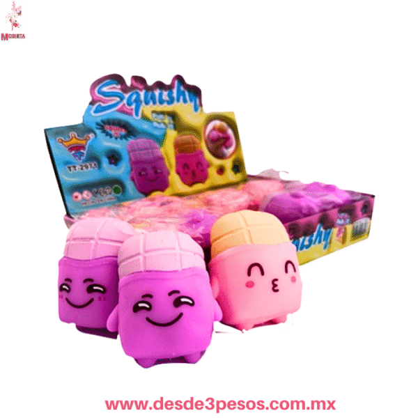 Squishy Divertido Mini Helado TT-2975, Suave y Apretable, 10X10cm. TT-2971 - Imagen 2