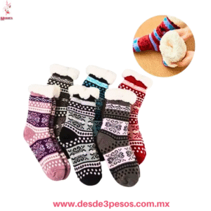 Calcetines Antideslizantes Térmicos juvenil - Talla 6-12 años varios diseños