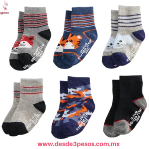 Calcetines de Algodón para Niño Pequeños (0-2 Años)  Marca CCY