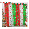 Cortina De Fiesta Metalica NAVIDEÑA CON FLECOS y frase Feliz Navidad 1.88 x 99 cm en varios modelos - Foto 2