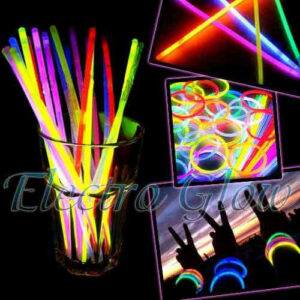 Brazalete, Pulcera de Cyalume en Colores Fluorescentes. 50 pzas