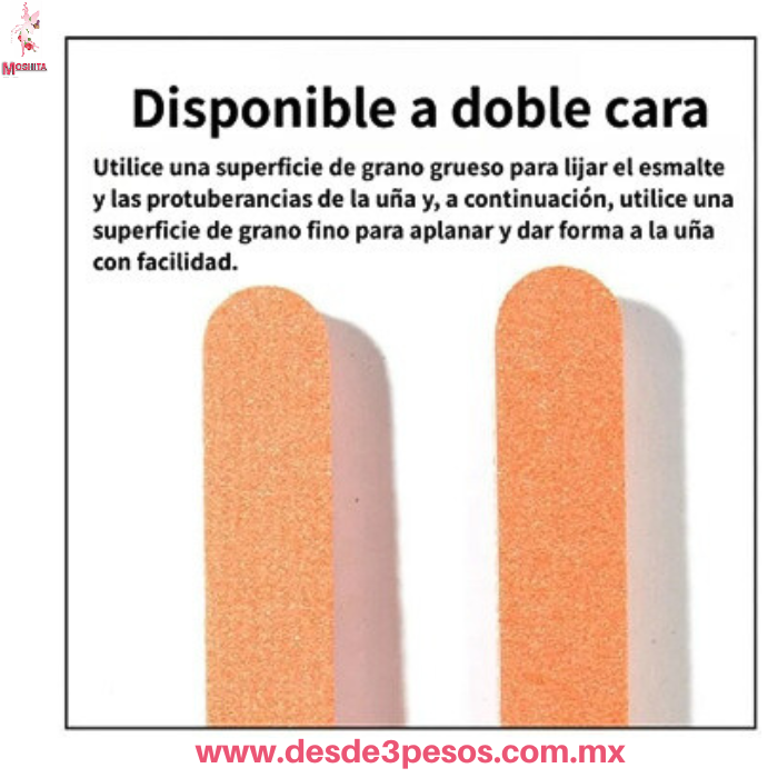 DUO Lima y Pulidora bolsa con 12 pza. en colores 18 x 2 cm AA-1103 - Imagen 3