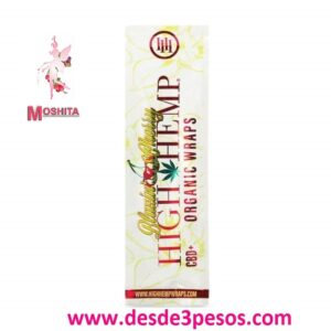 HIGH HEMP BLAZIN CHERRY - BLAZIN CEREZA , Sobre con 2 Filtros y 2 Envolturas Herbales.