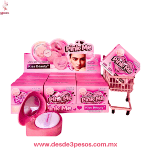 Polvo Traslucido FAVOR BEAUTY 4 tonos estuche en forma de Corazon 6g. Caja con 12 pza. precio por 1 pza.