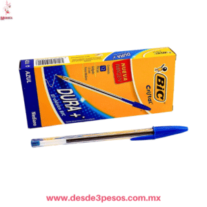Pluma BIC PUNTO MEDIANO en color AZUL